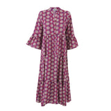 Zazzy Violet Fez Dress