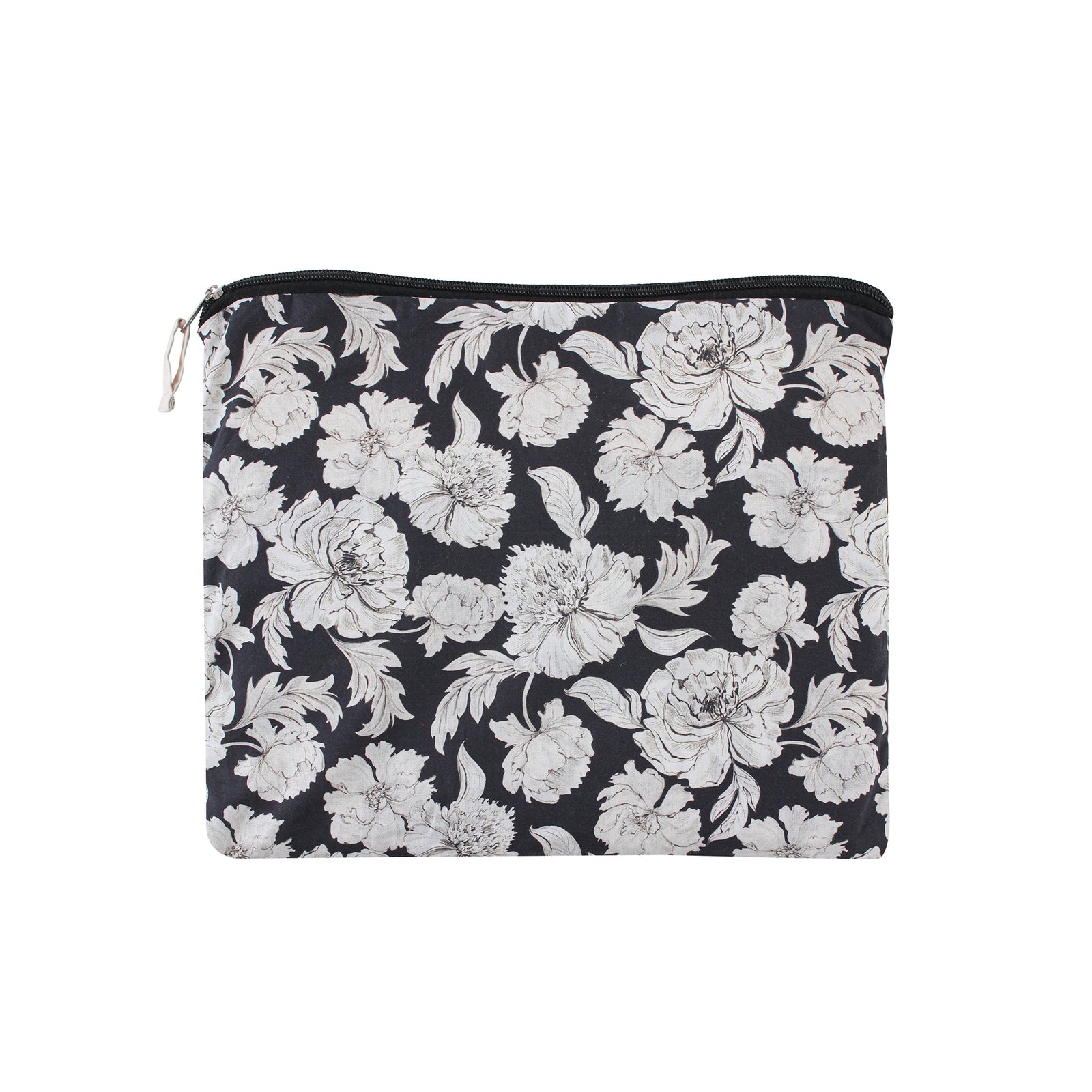 Black Roses Classic Cotton Kimono