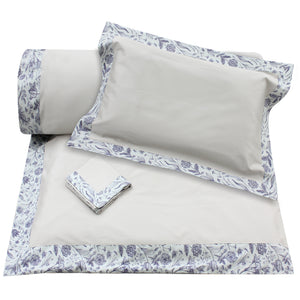 Silver Florals Duvet + Pillowcases (600 TC)