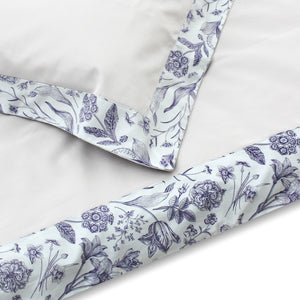 Silver Florals Duvet + Pillowcases (600 TC)