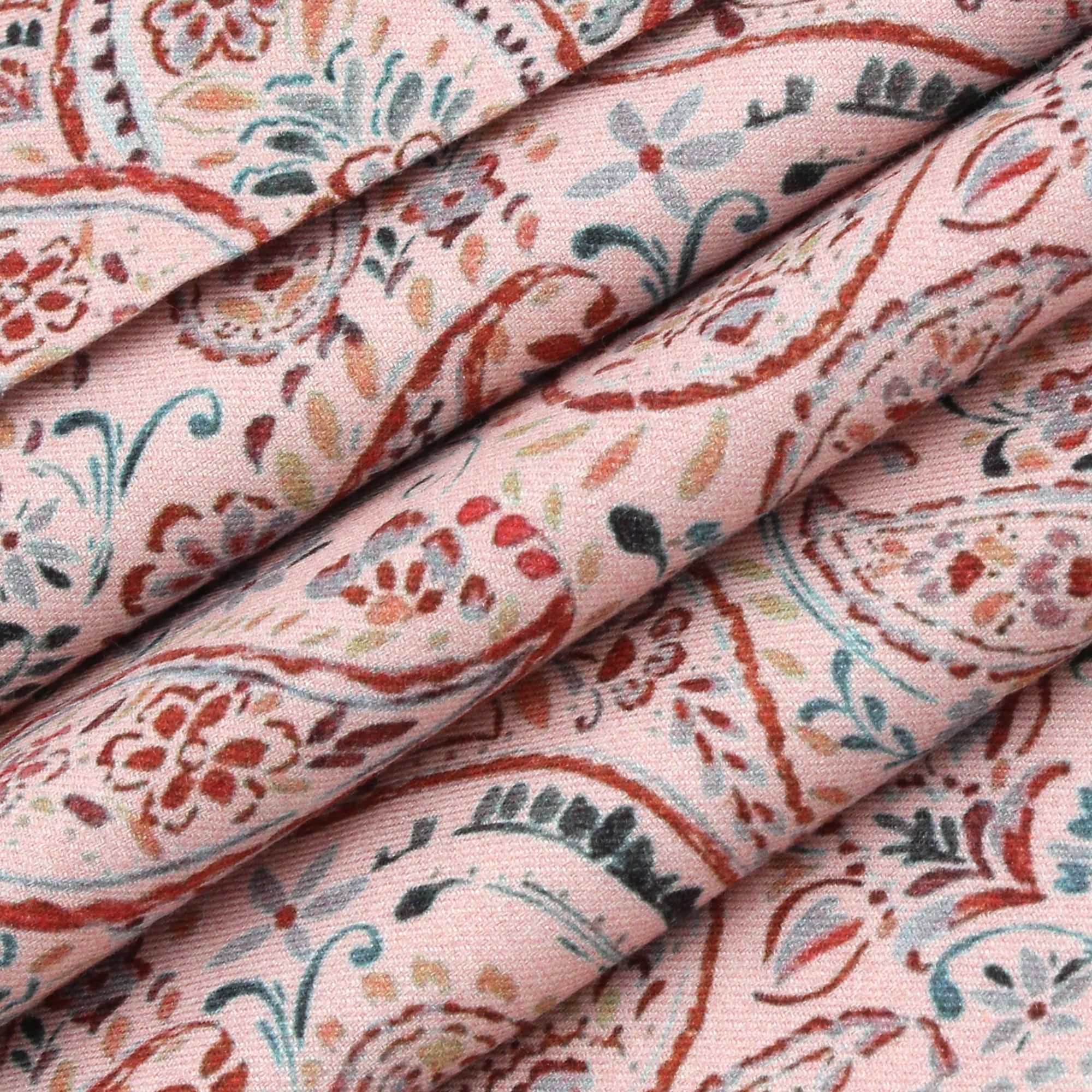 Rose Paisley Viella Kimono