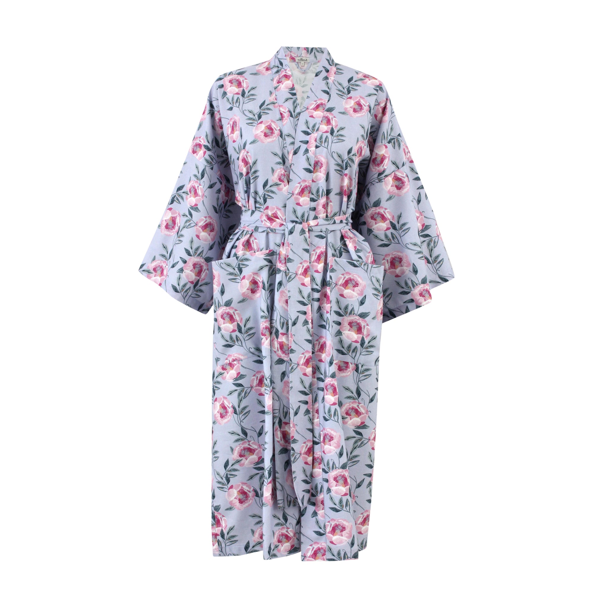 Moon Flowers Viella Kimono