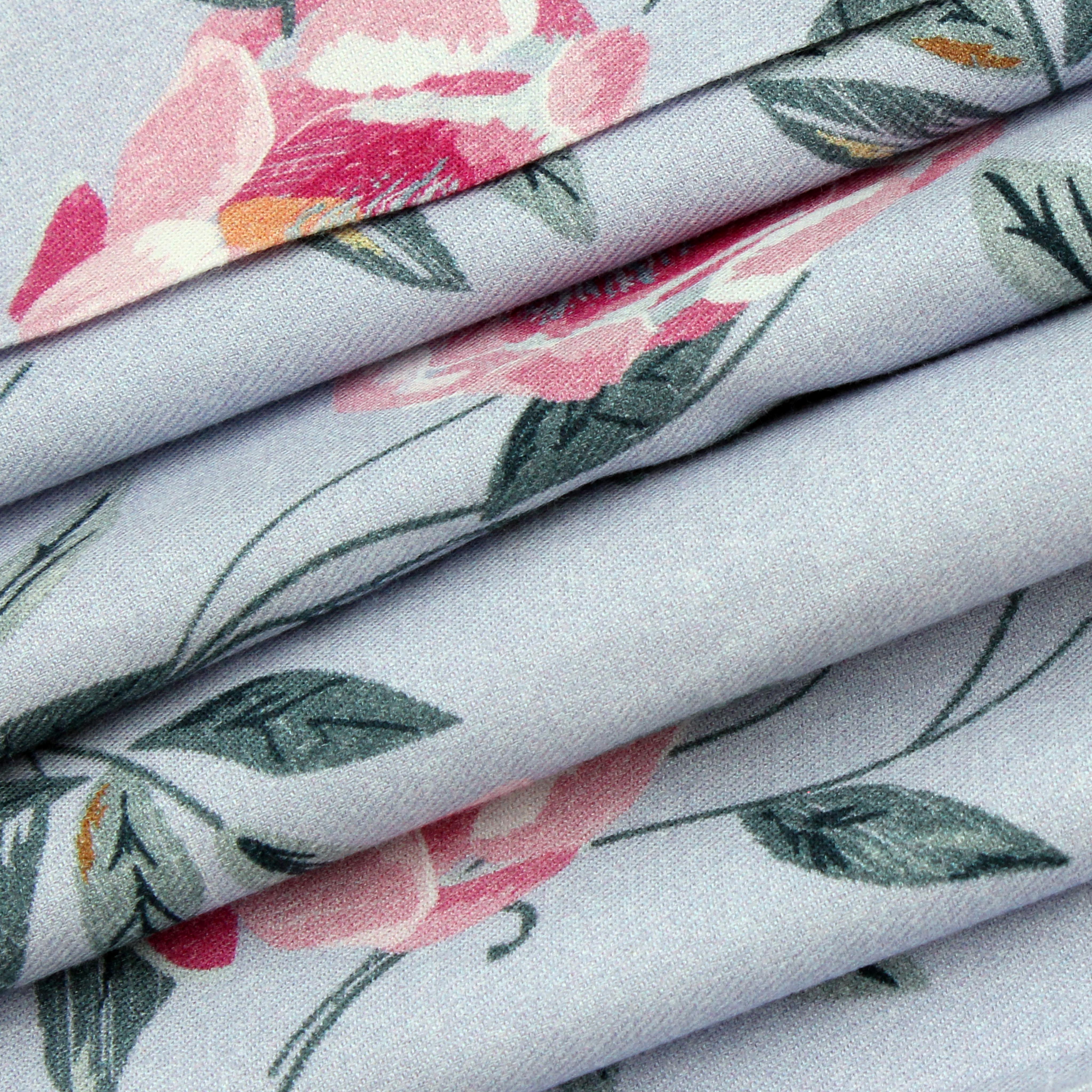 Moon Flowers Warm Cotton Kimono