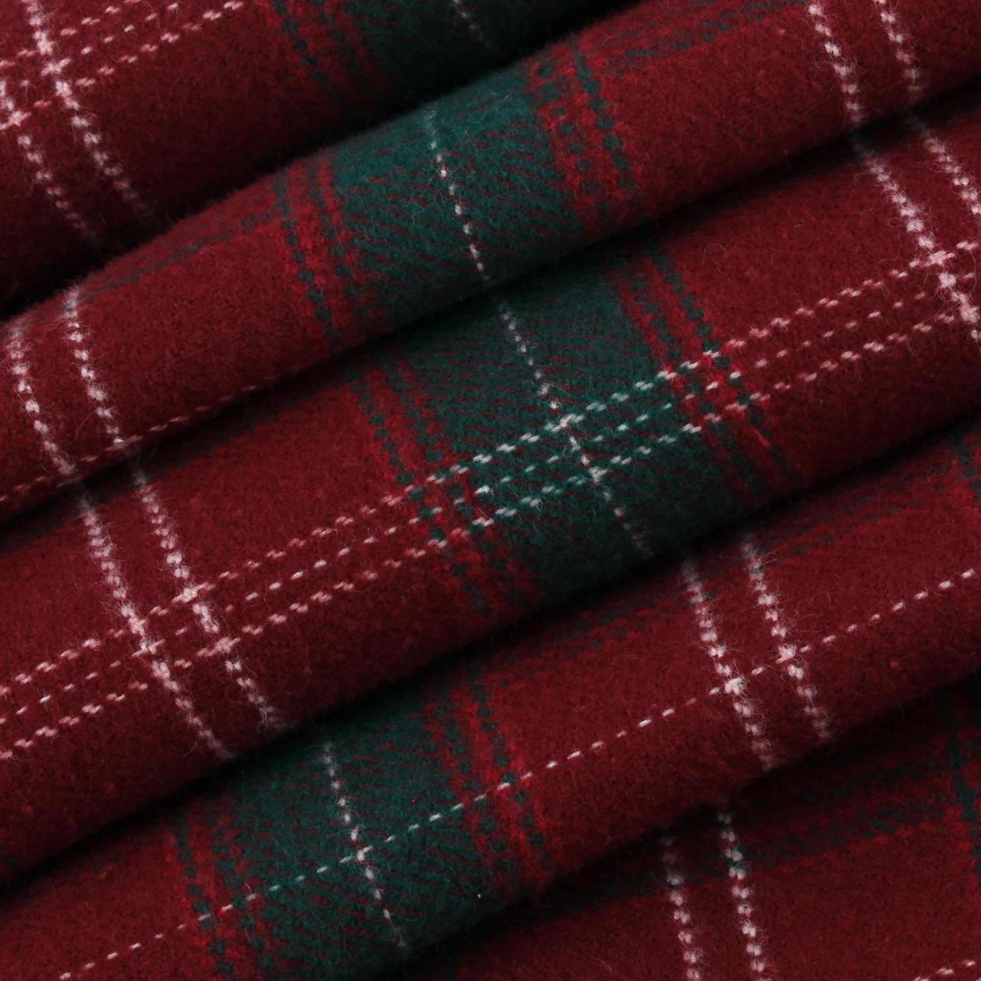 Red/Green Check Piping Robe