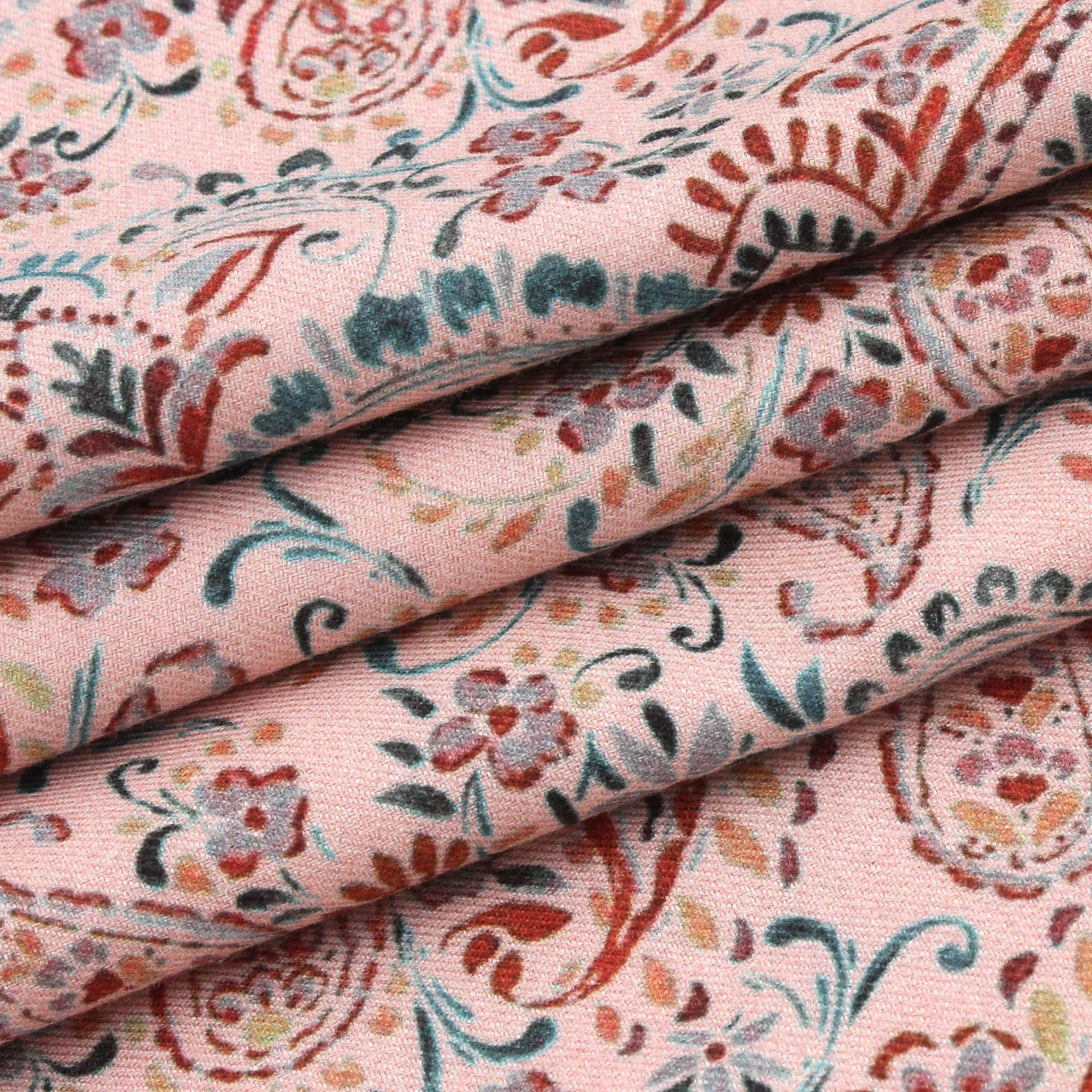 Rose Paisley Printed Bottoms