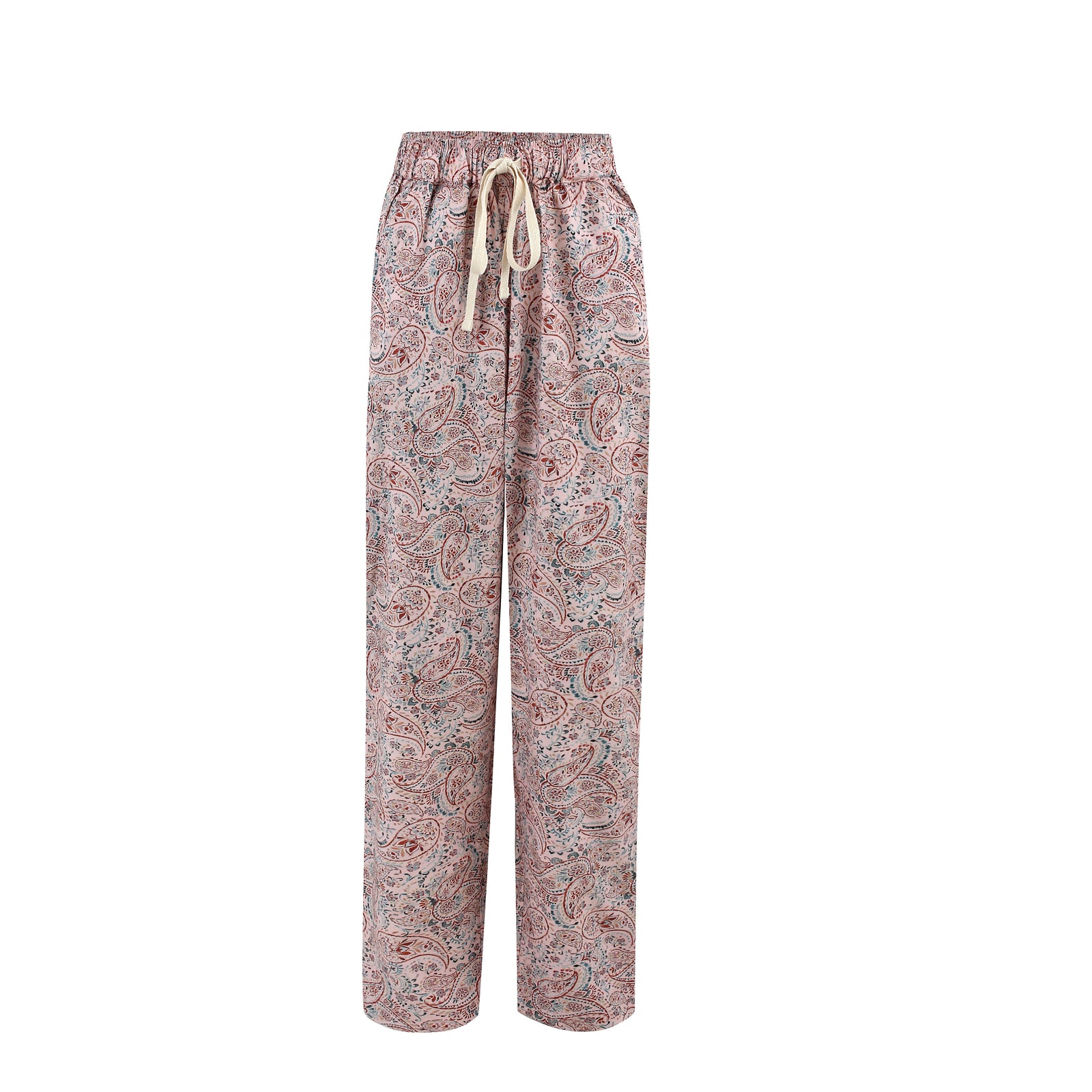 Rose Paisley Printed Bottoms