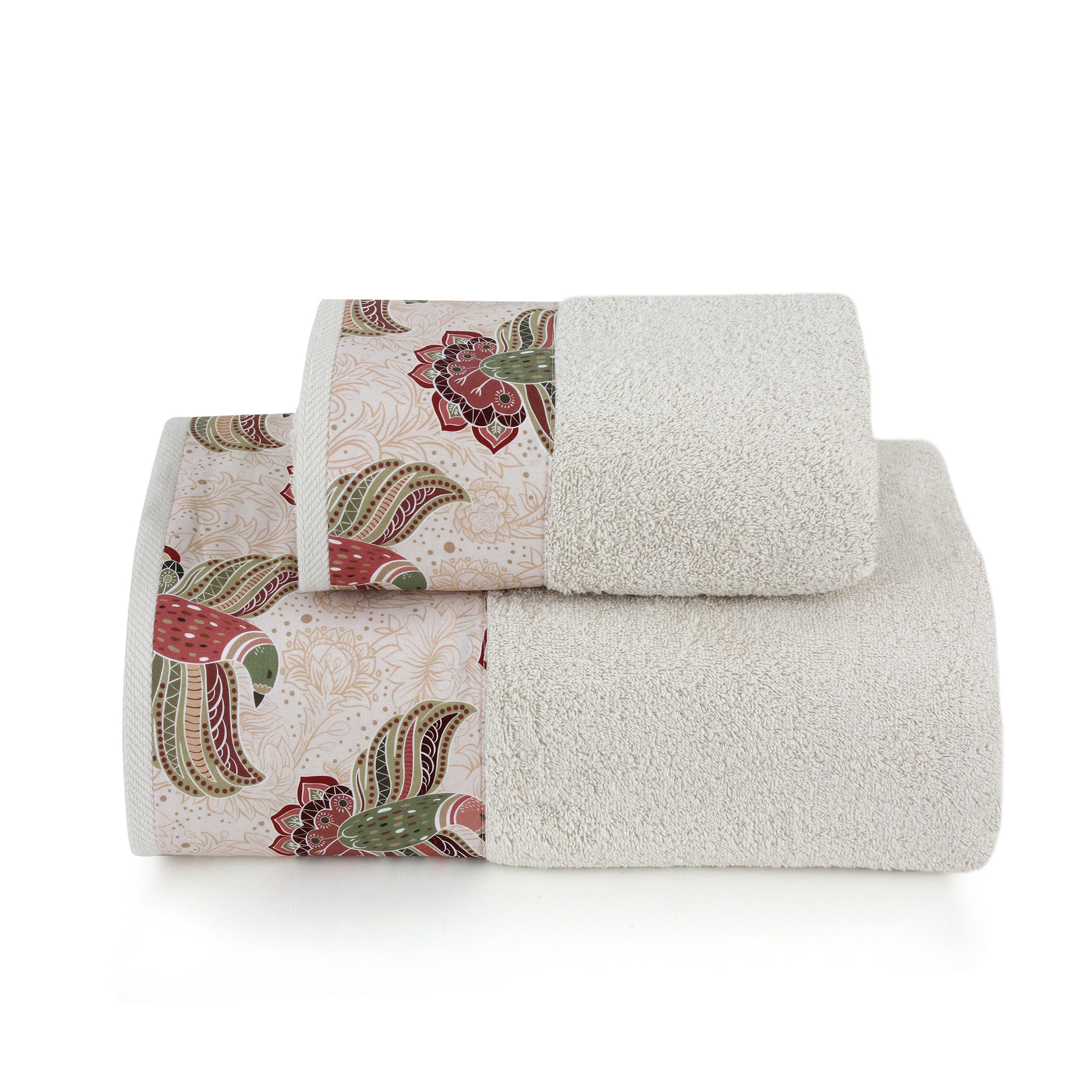 Greige Sparrow Bath Towel Set