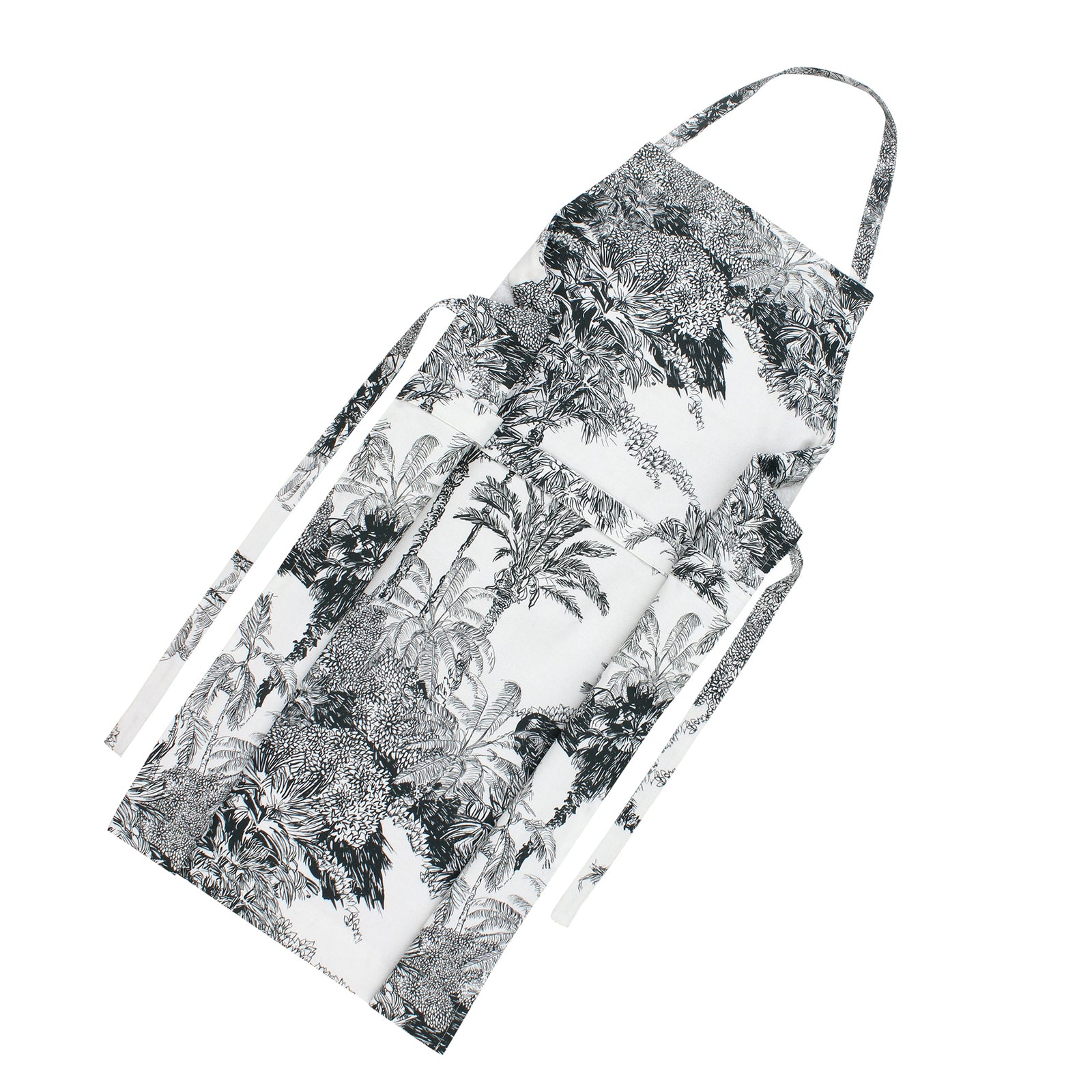 Grey Palms Apron