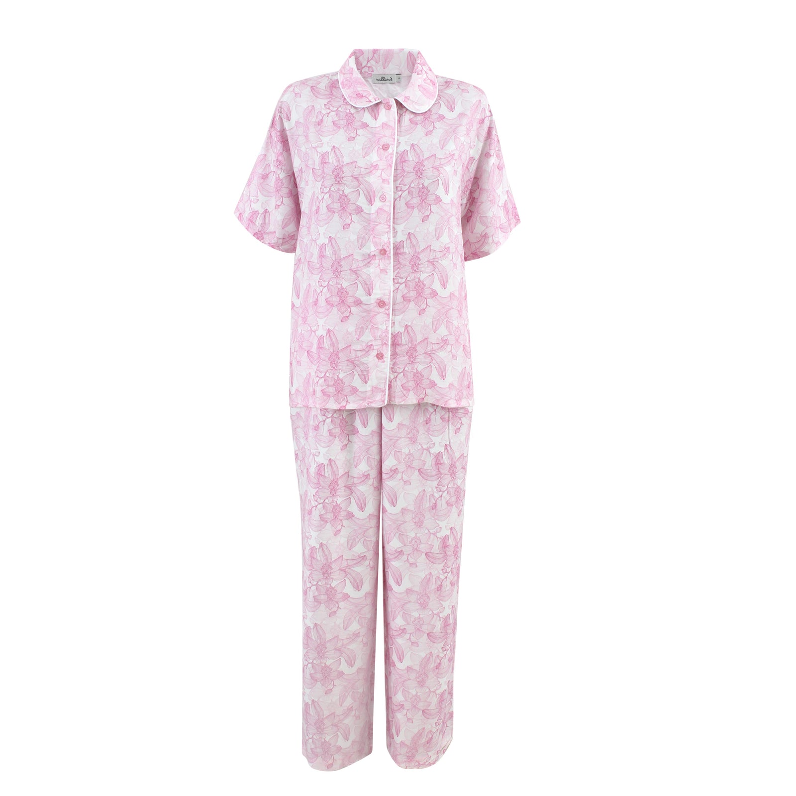 Violet Silky Viscose Pyjama Set