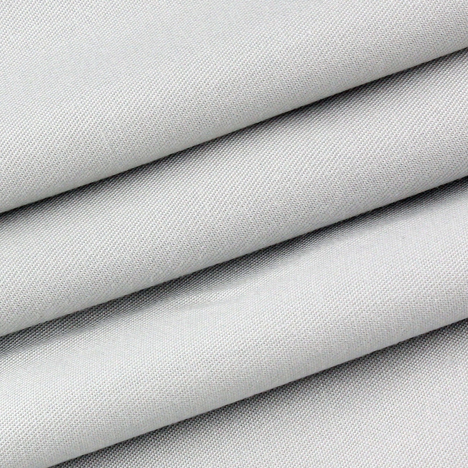 Light Grey Piping Silky Viscose Pyjama Set