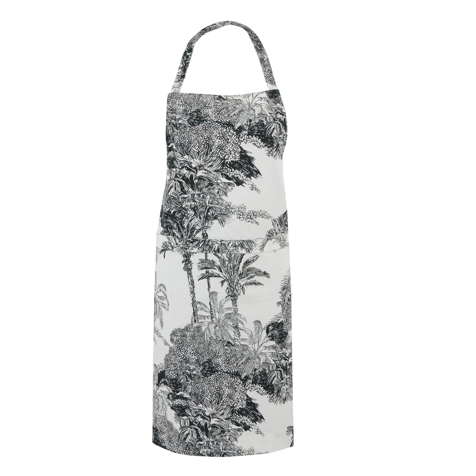 Grey Palms Apron