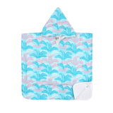 Tropical Palm Bathing Poncho