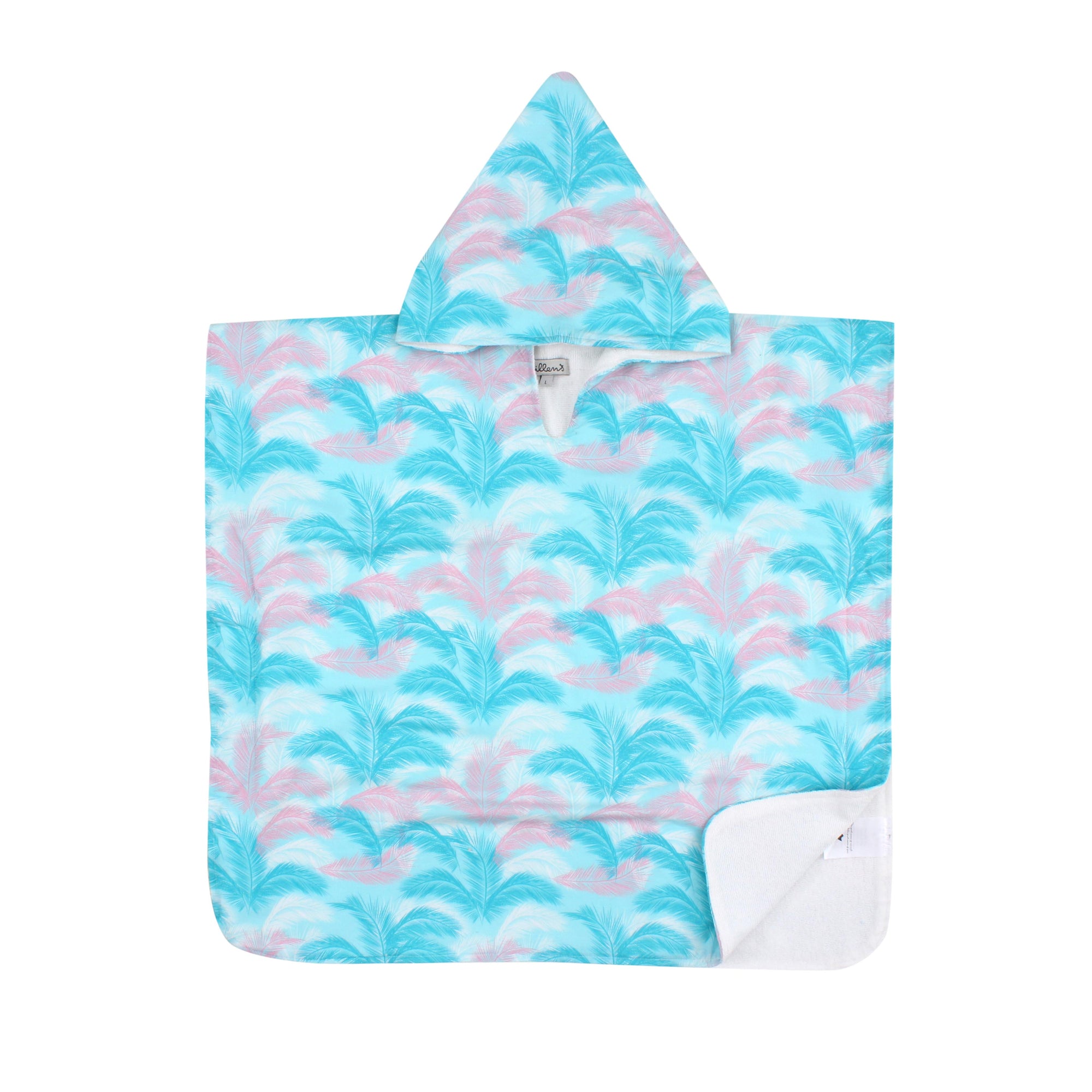 Tropical Palm Bathing Poncho