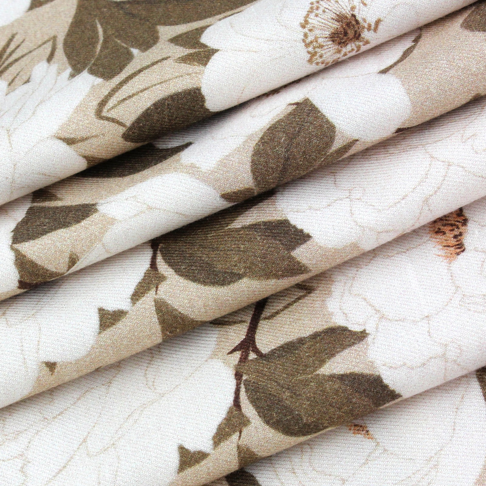 Cream Wood Warm Cotton Pyjama Set