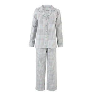 Blue/Grey Checks Pyjama Set