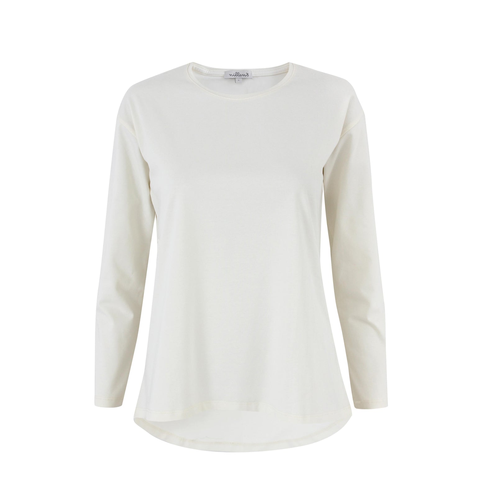 Cream  Long Sleeve T-Shirt