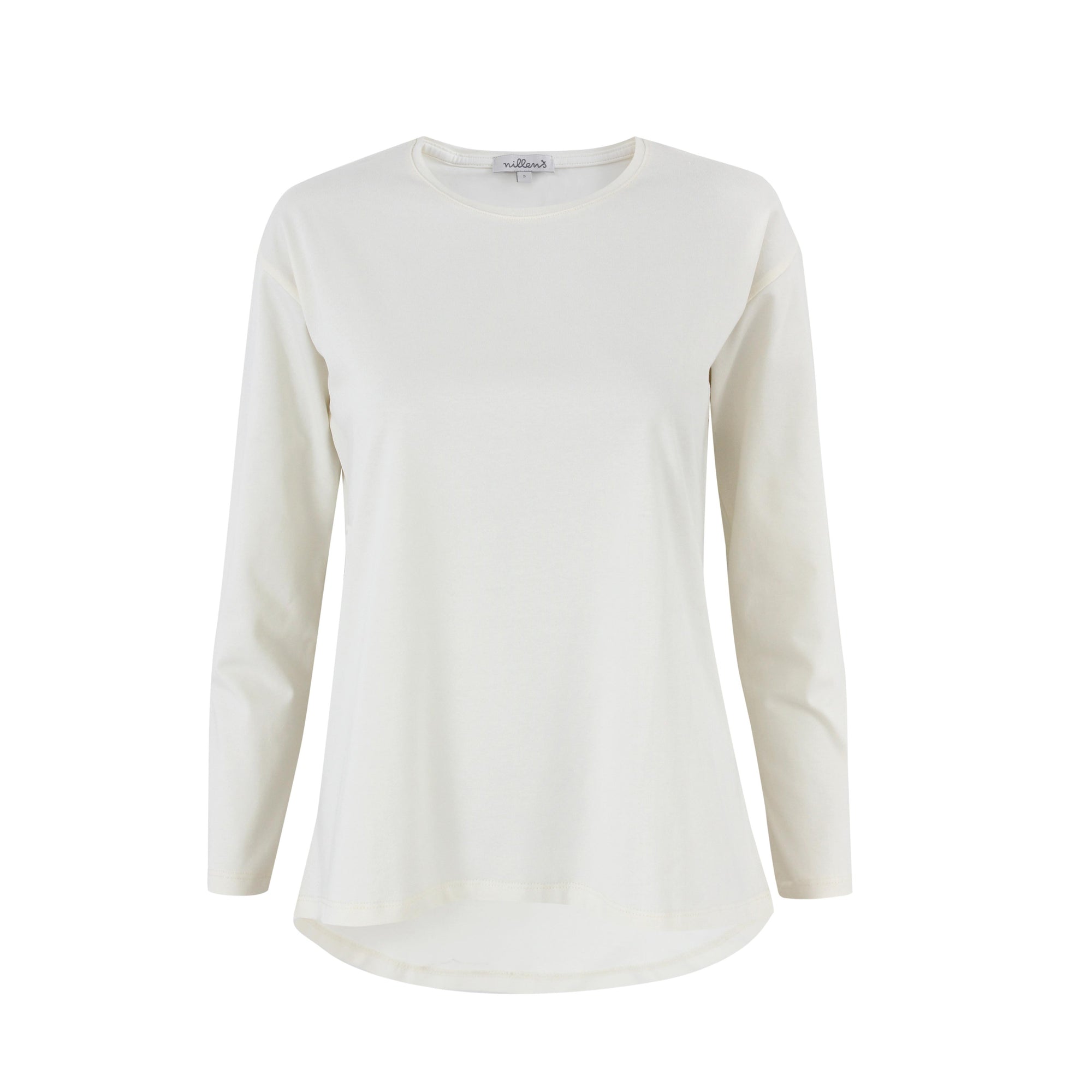 Cream  Long Sleeve T-Shirt
