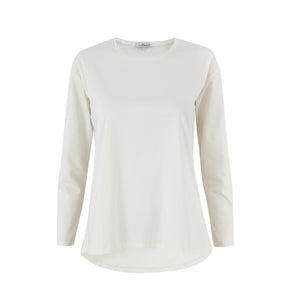 Cream  Long Sleeve T-Shirt