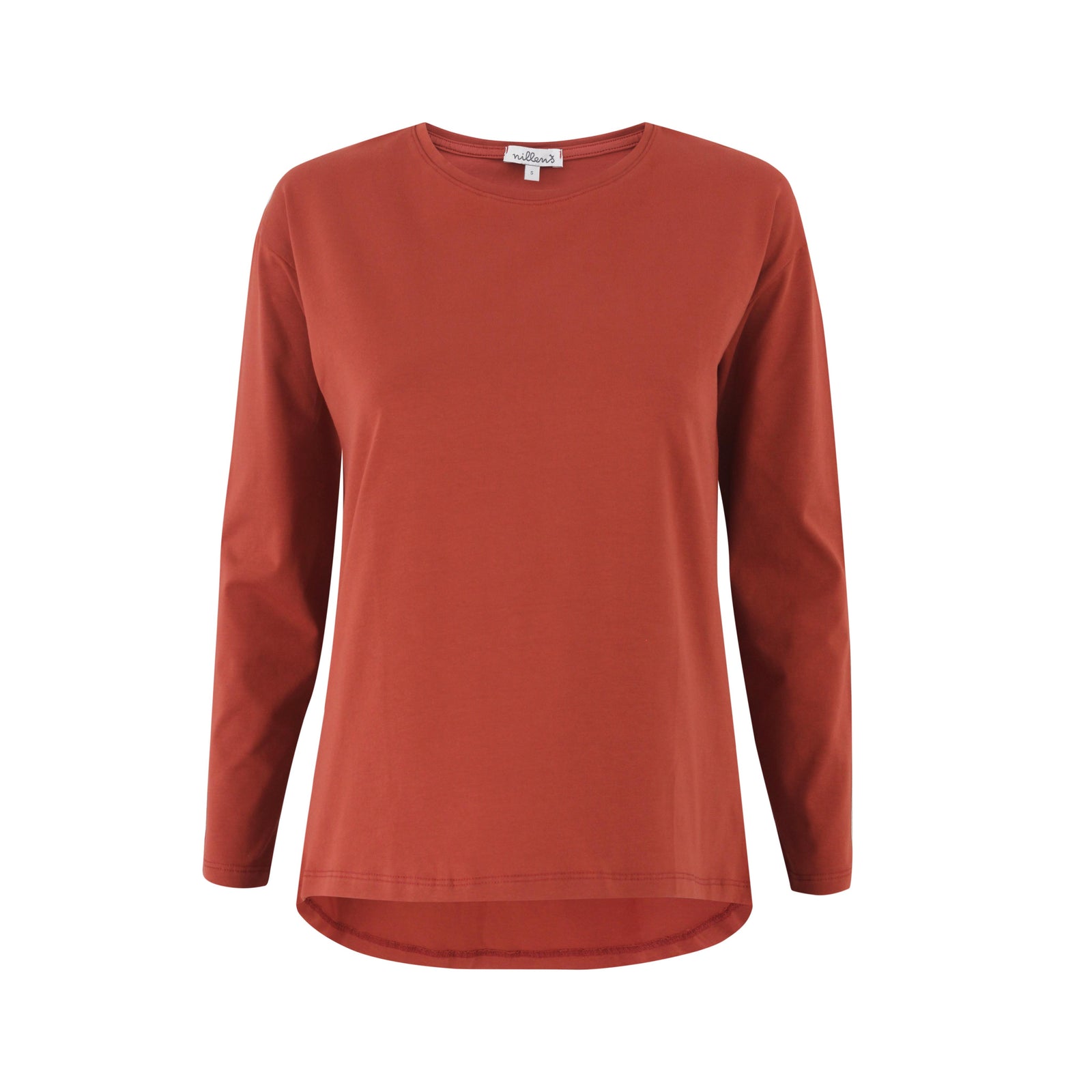 Wine Red Long Sleeve T-Shirt