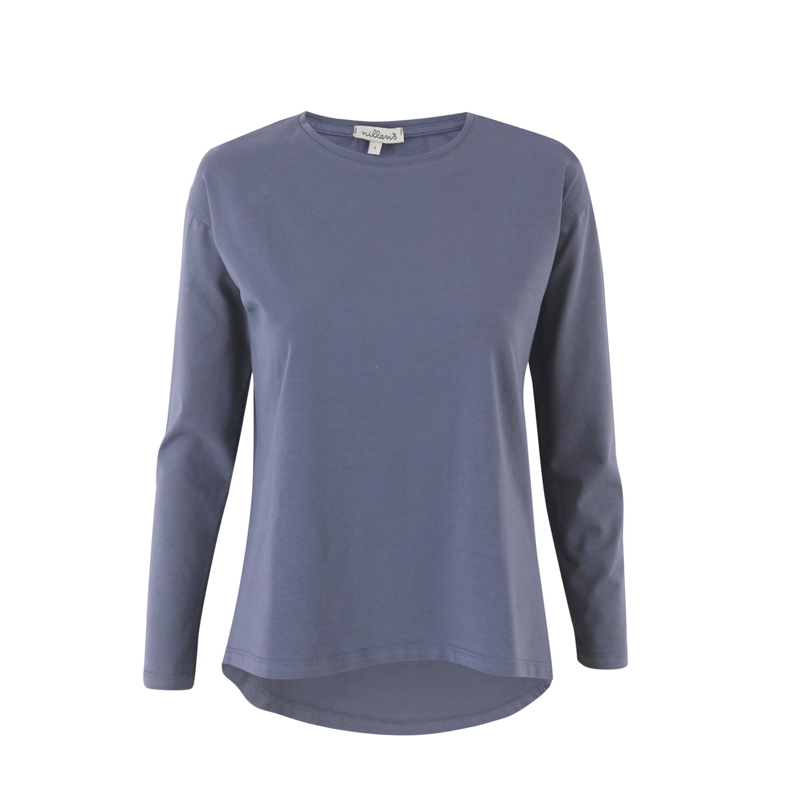 Slate Blue Long Sleeve T-Shirt