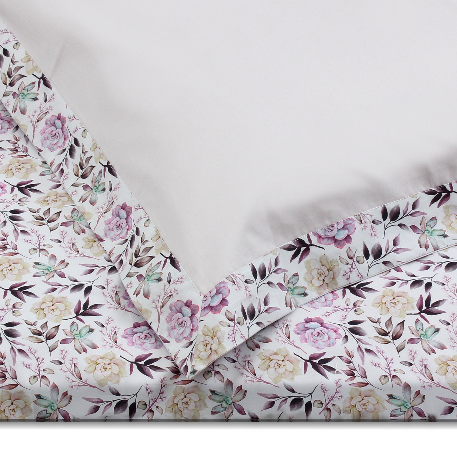 Lilac Flowers Duvet + Pillowcases