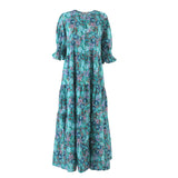 Aqua Bloom Jaipur Dress