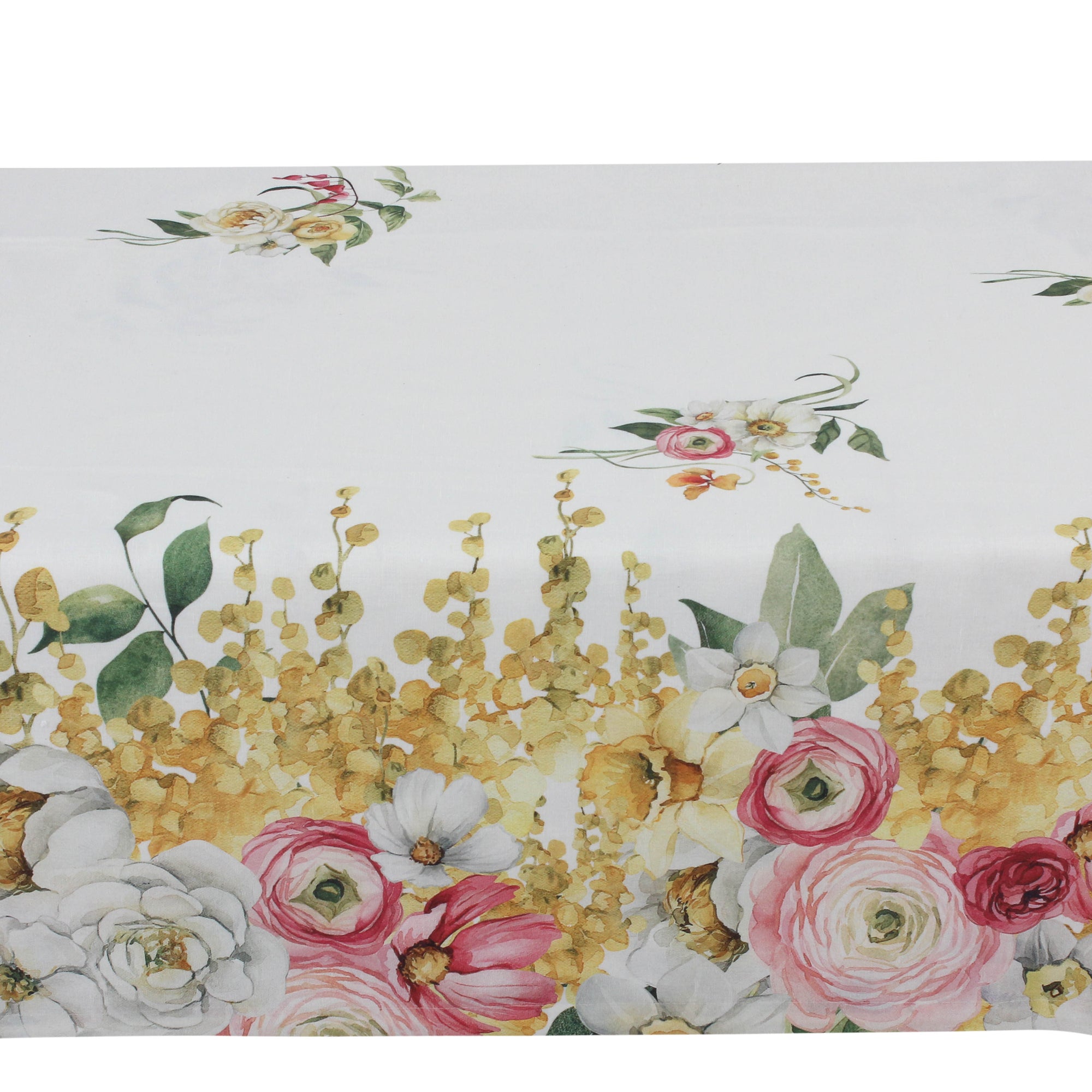 Floral harmony Linen Tablecloth