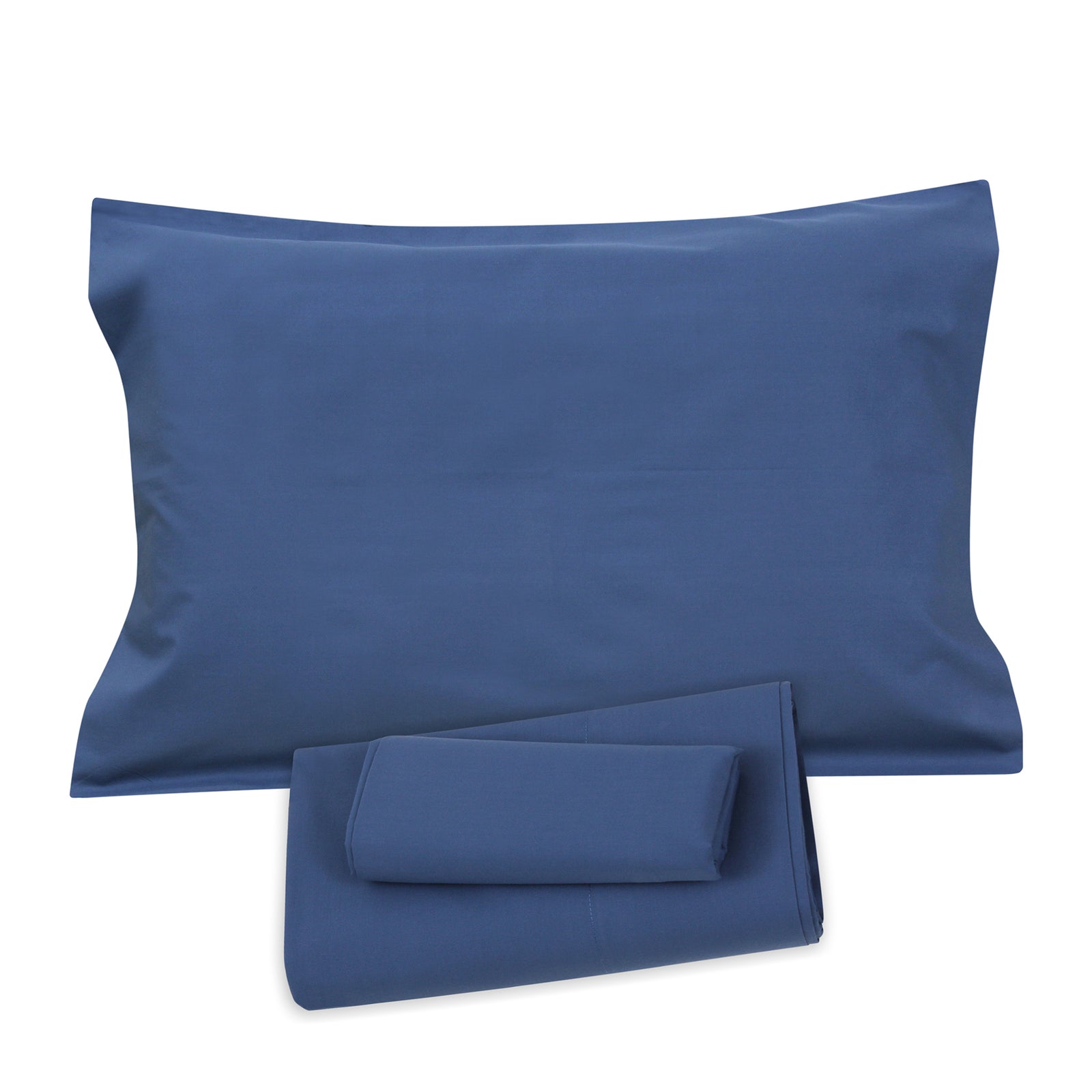Midnight Blue Sheet +  Pillowcases (350) TC