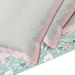 Pink Hummingbird  Sheet + Pillowcases