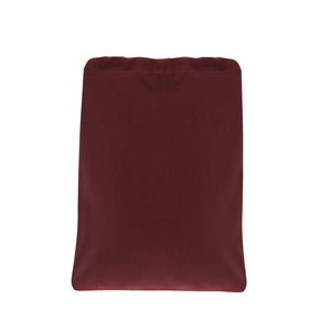 Wine Red Boxy Hoodie