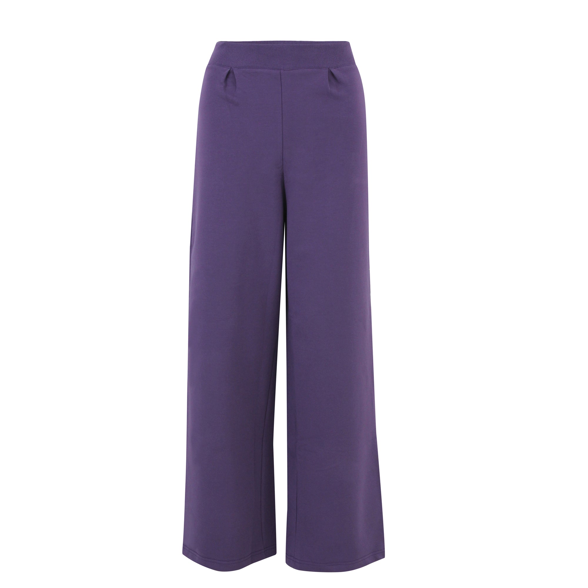 Purple Wide Leg Jogger