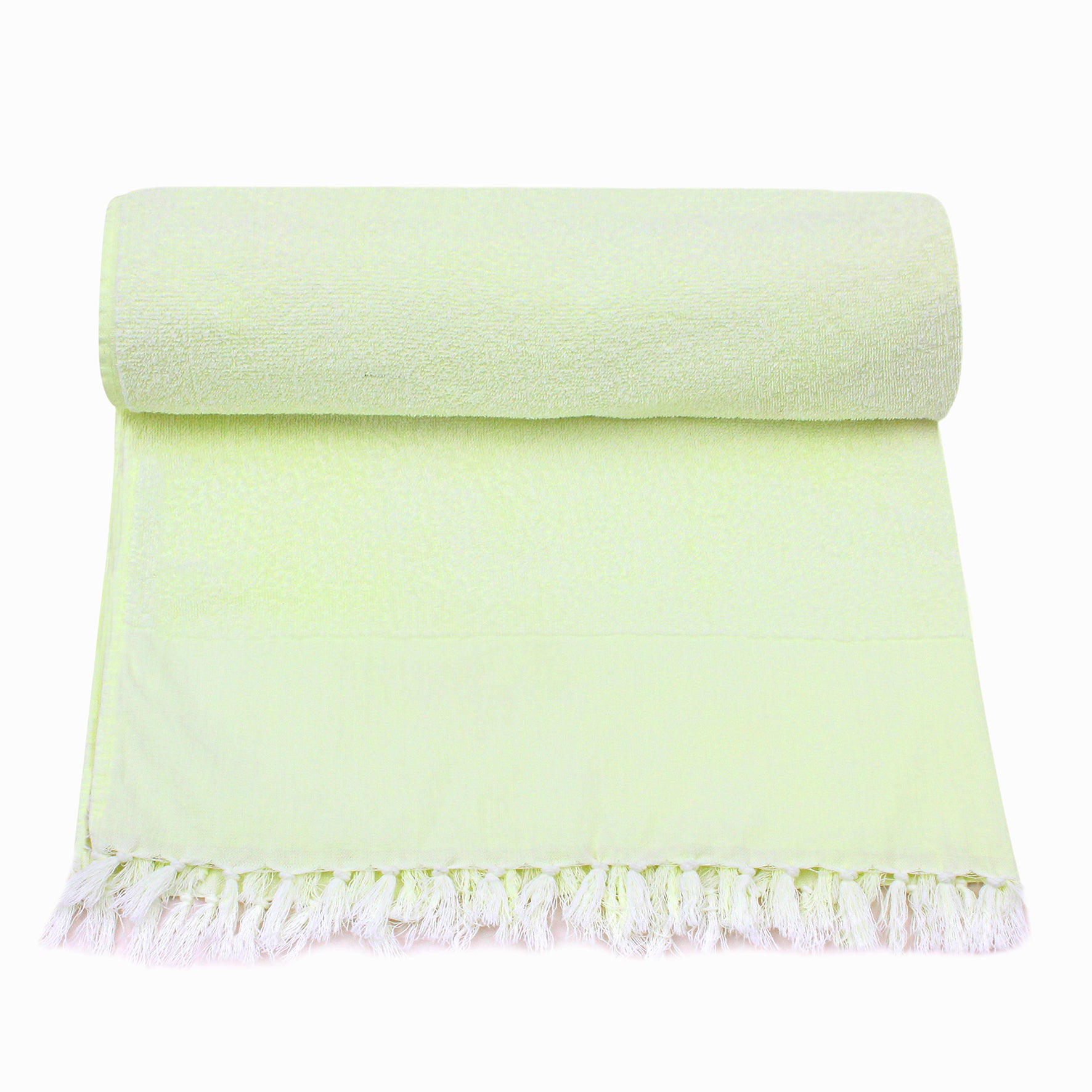 Neon Yellow Beach Towel