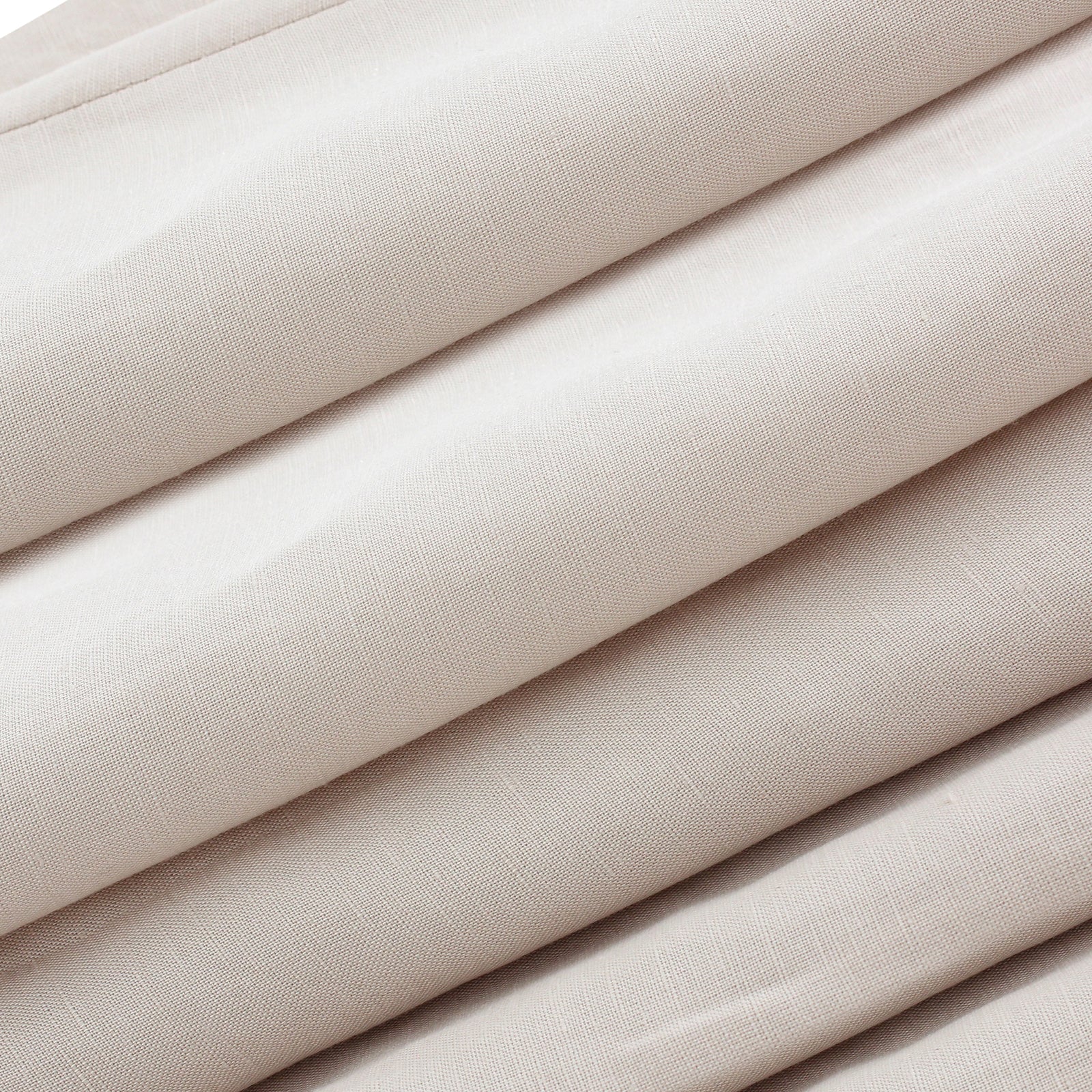 Beige Dalia Linen Pants