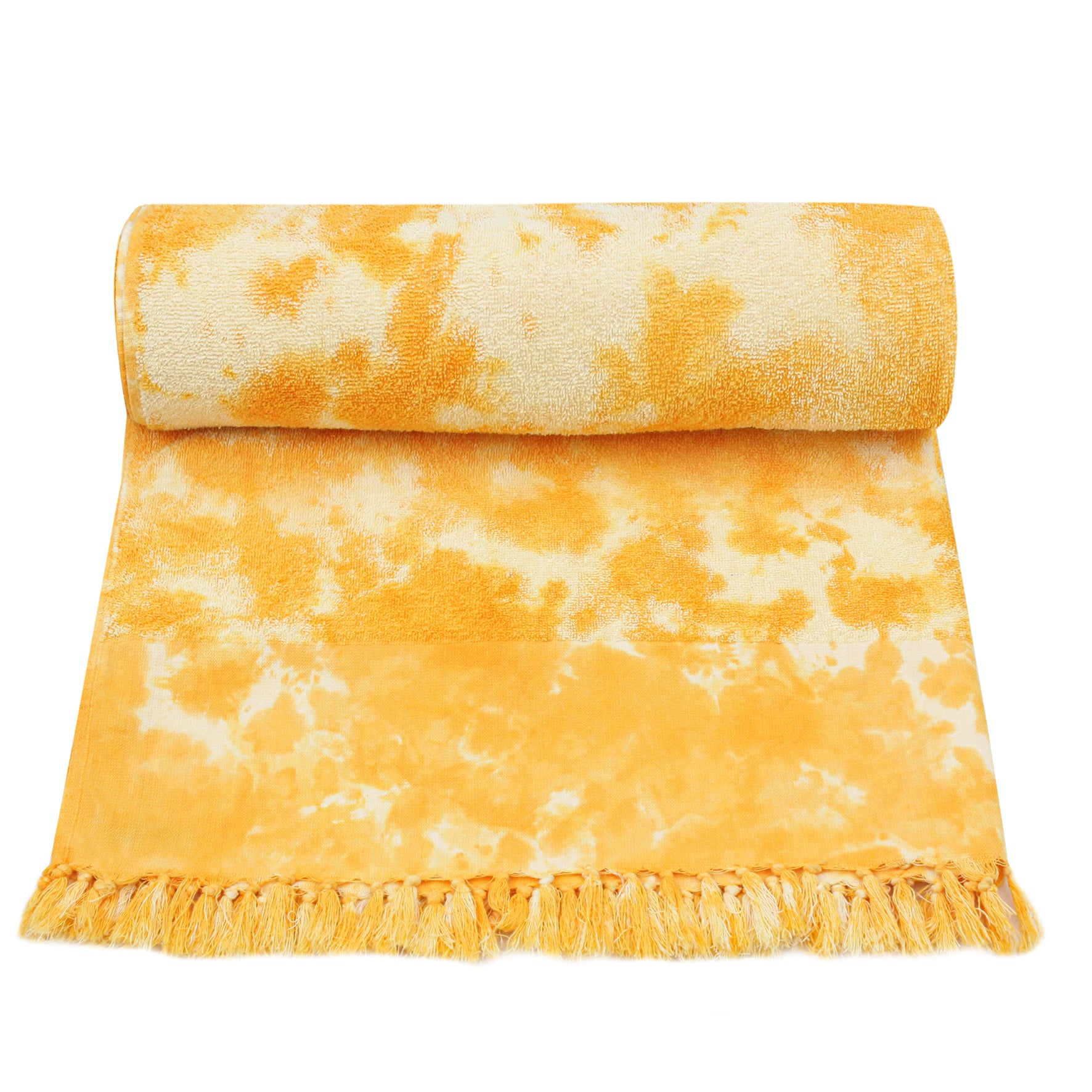 Mango Party Tie Dye Beach Towel
