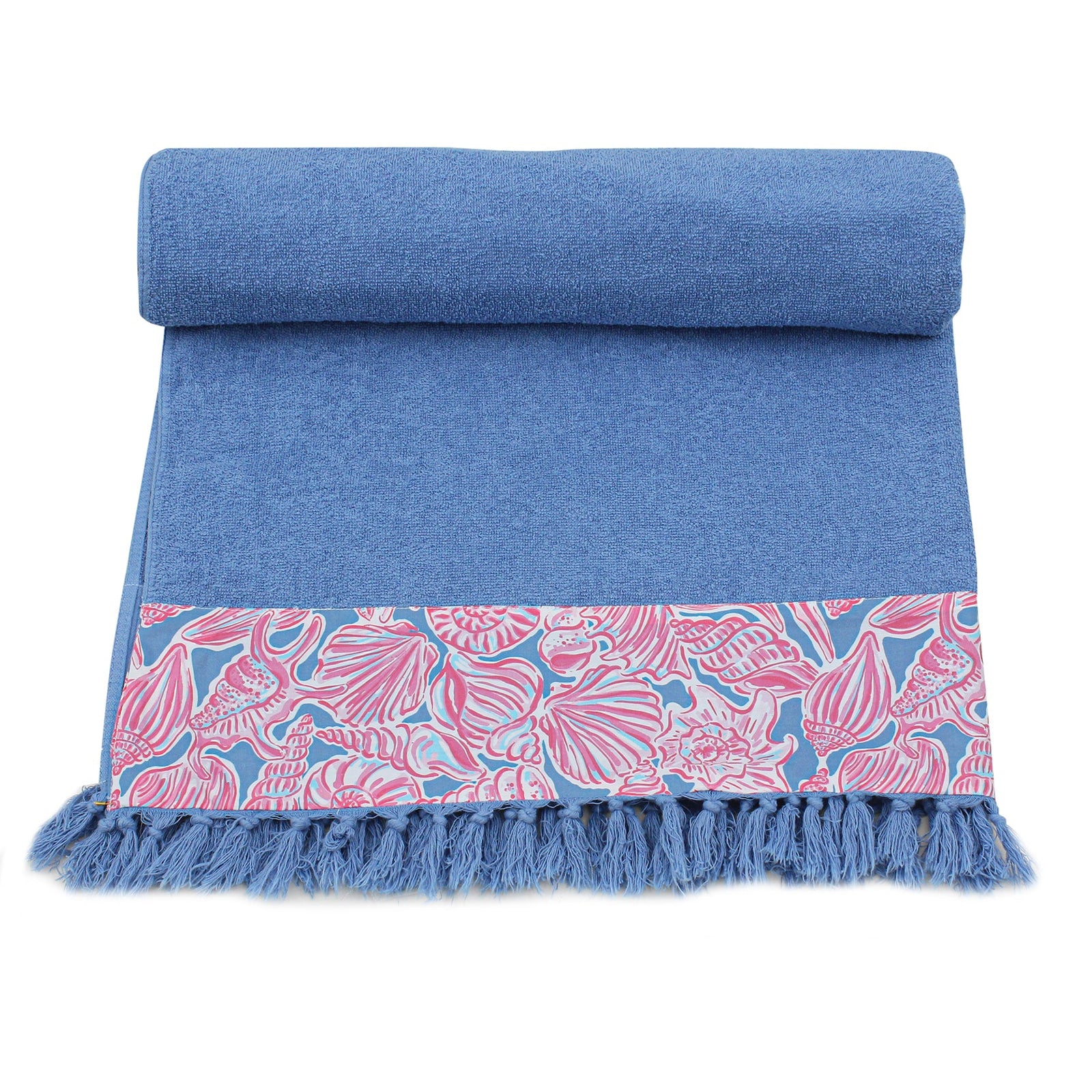 Pink Shells Beach Towel