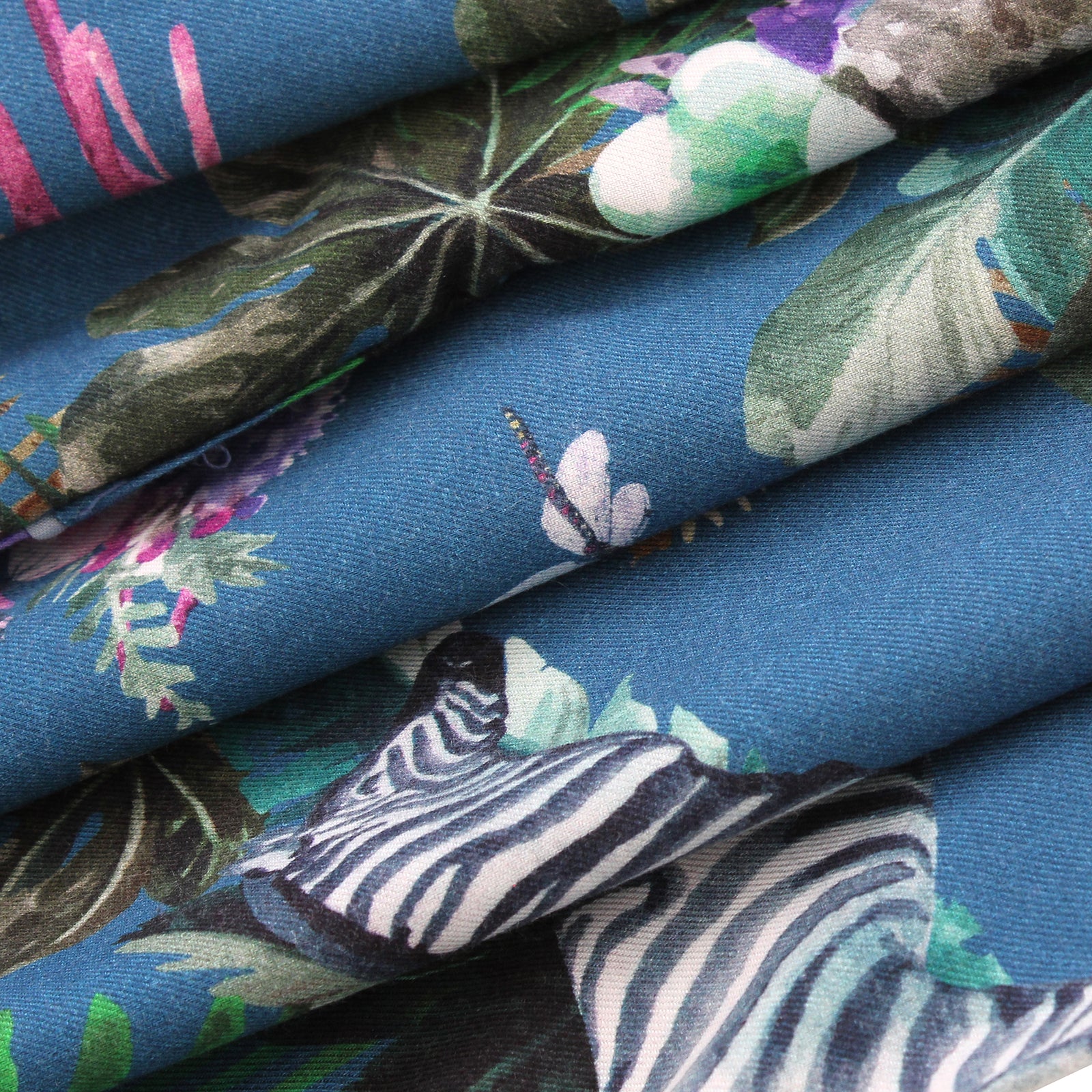 Parrot & Zebra Warm Cotton Pyjama Set