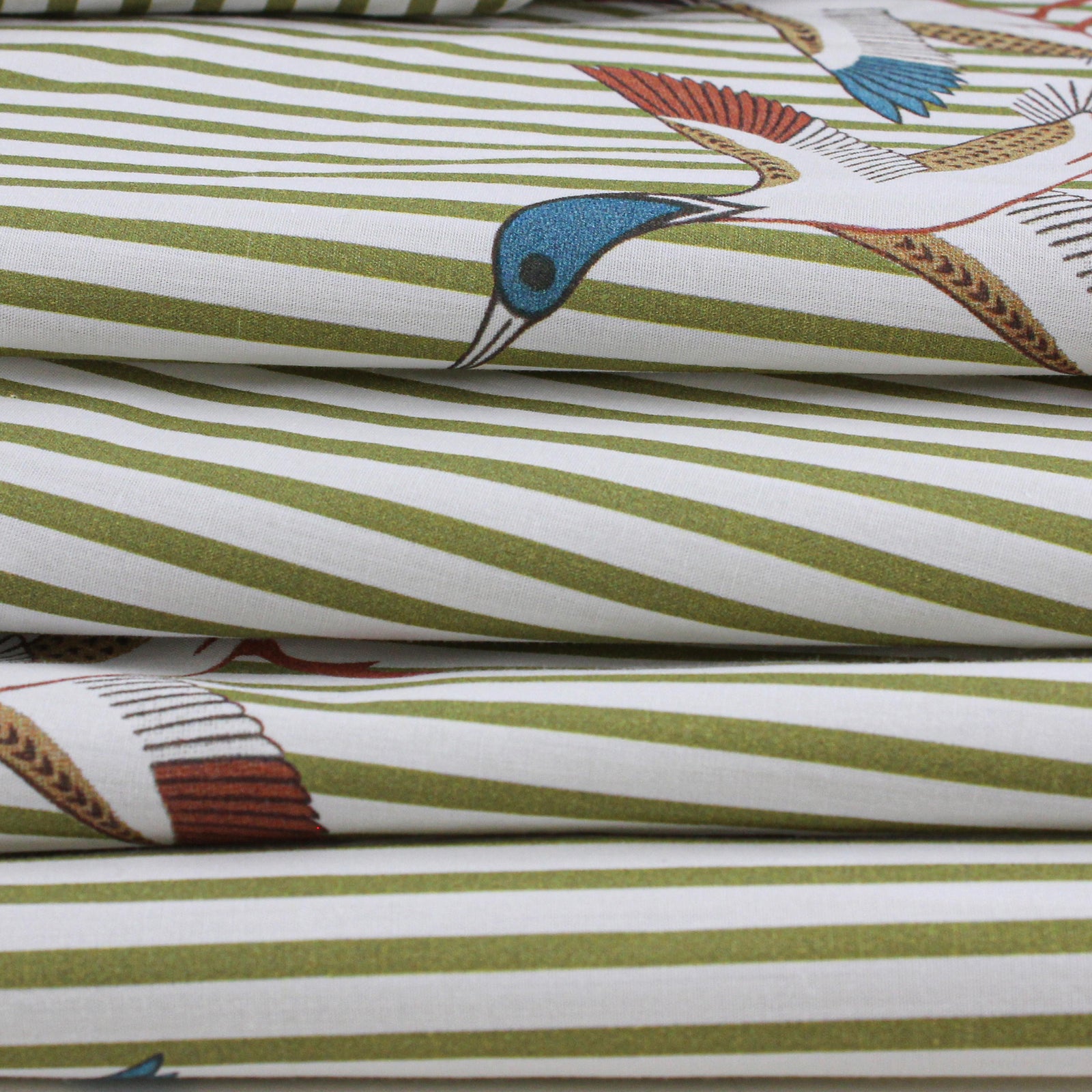 Olive Nile Goose Cotton Kaftan Dress