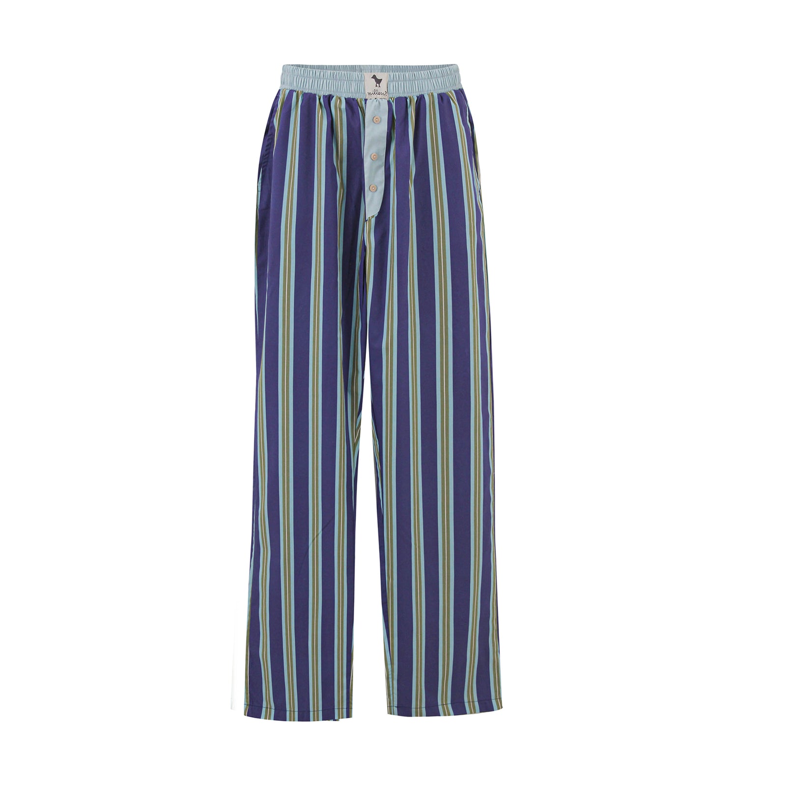 Blue/Mint Stripe Pyjama Pants