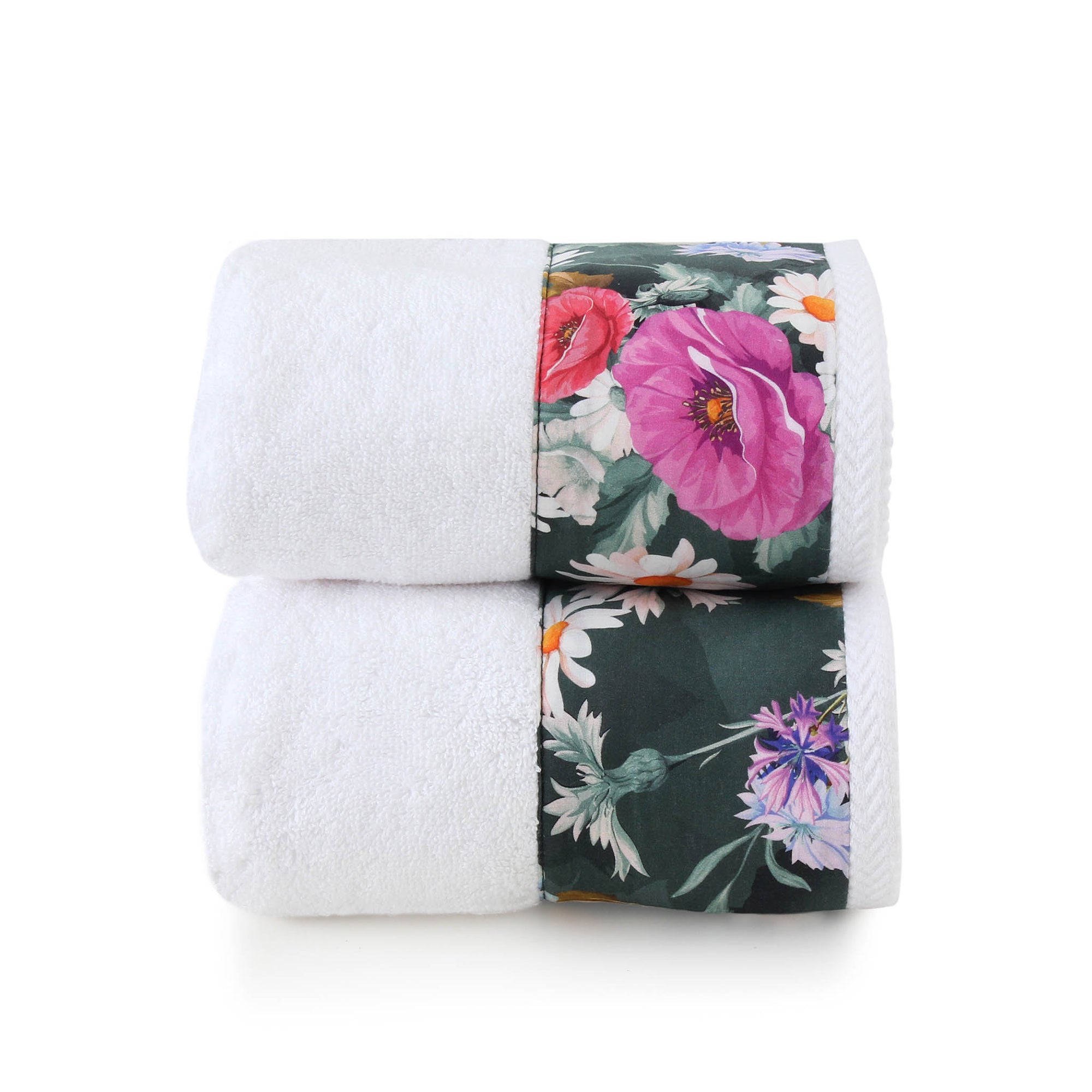 Forest Florals Face Towel