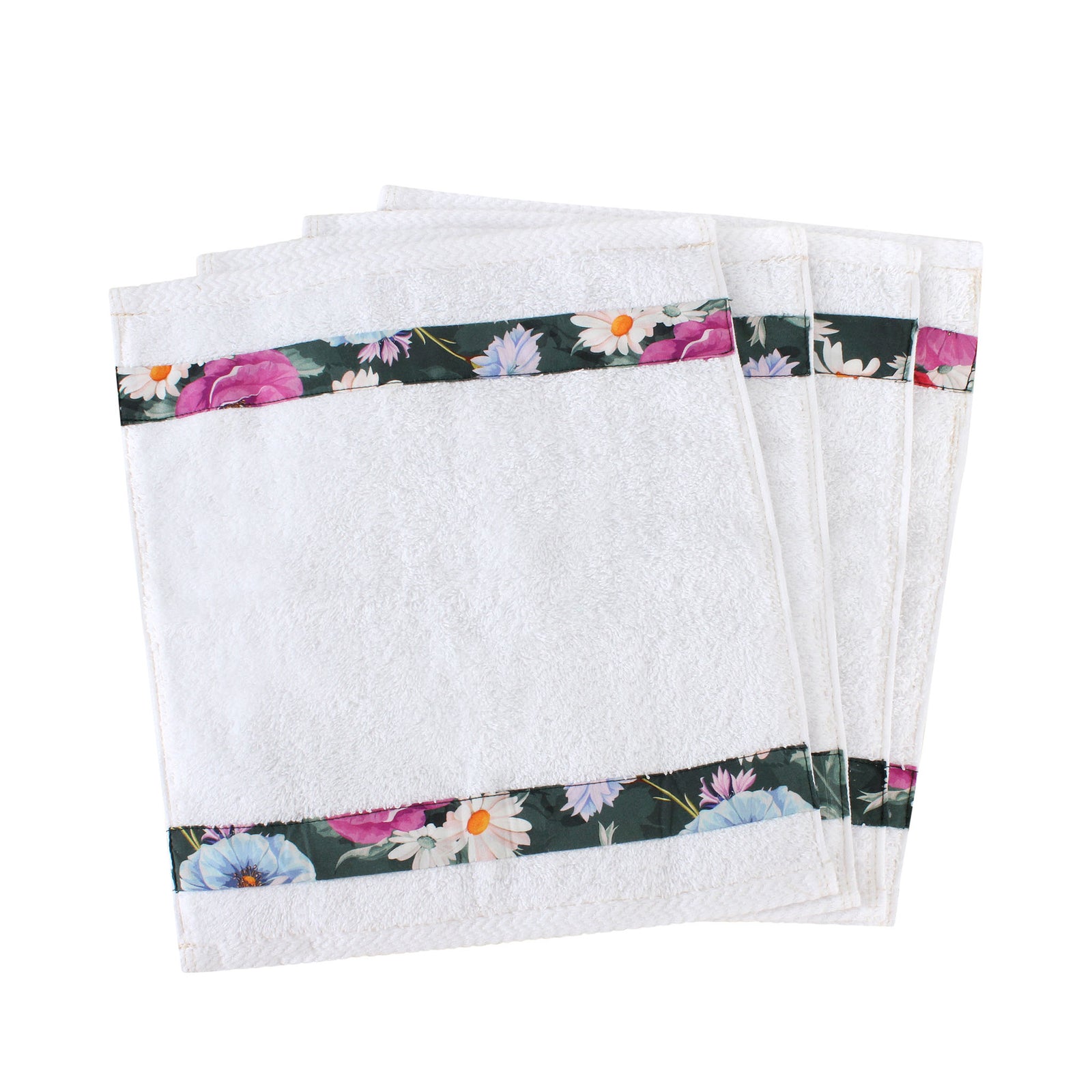 Forest Florals Hand Towels (Set of 4)