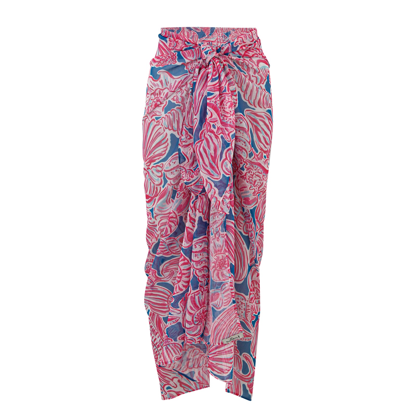 Pink Shells Pareo Wrap