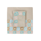 Golden Groovy Sheet + Pillowcases (600 TC)