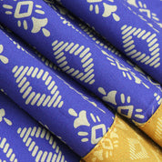 Purple Mustard Cotton Kaftan Dress