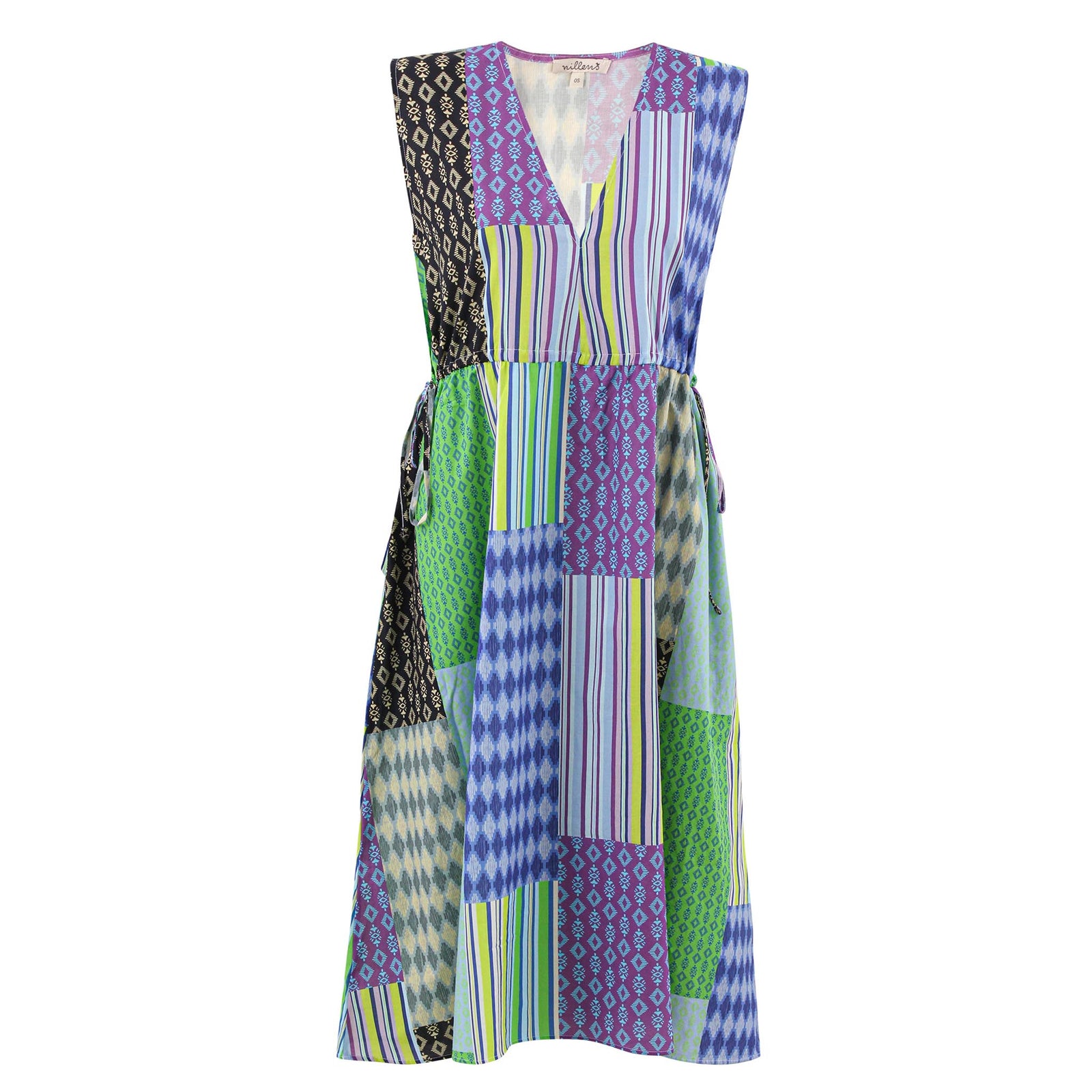 Blue Tiles Luna Dress