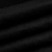Black Sleeveless Linen Blouse