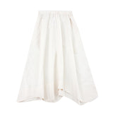 Off White Midi Skirt