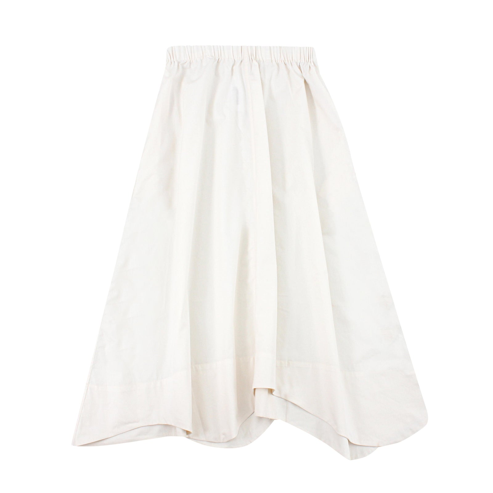 Off White Midi Skirt