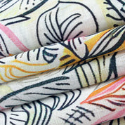 Pastel Leaves Pareo Wrap