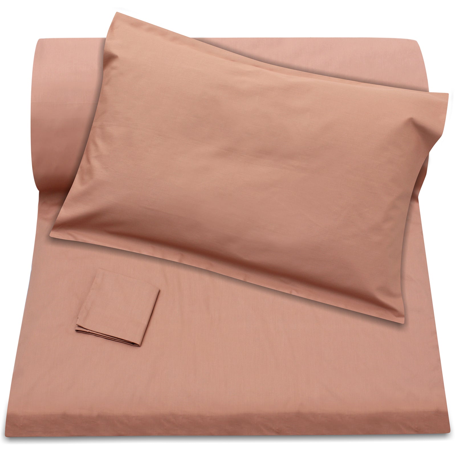 Mocha Duvet Cover + Pillowcases (350 TC)