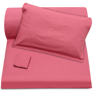 Raspberry Duvet Cover + Pillowcases (350 TC)